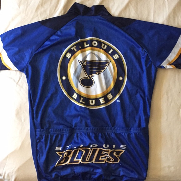 st louis blues cycling jersey